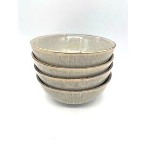 Project 62 Solene Stoneware Set of 4 Cereal Bowls 6.25"